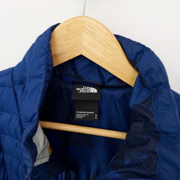 Women’s The North Face Thermoball Eco Quilted Puffer Jacket Coat Medium M - Picture 4 of 11